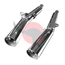TERMINALI SCARICO (Silencers) MARVING - HONDA CX 500 E / CX 650 - COD.H/2032/BC