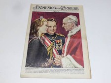LA DOMENICA DEL CORRIERE N° 19/1957 GRACE KELLY PRINCIPE RANIERI DA PAPA PIO XII