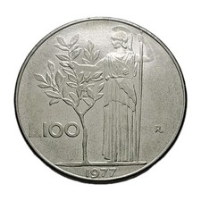 Moneta Italia 100 Lire 1977