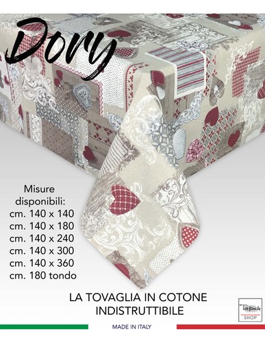Tovaglia dory tirolese - dory, cuore