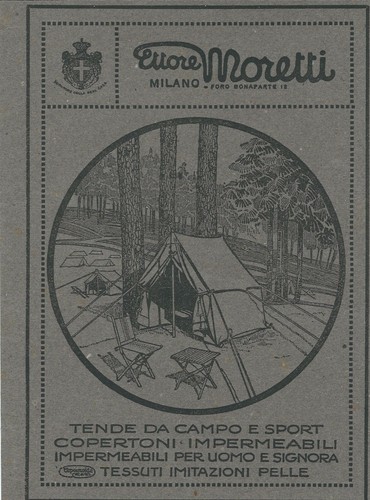 Pubblicità 1920 ettore - pubblicità,