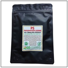 Fosfatidilserina 300mg Capsule VEG, AUMENTA LA COGNIZIONE - GOVITAMINE BEST SELLER
