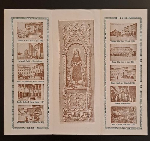 Santino holy card - santino, santa
