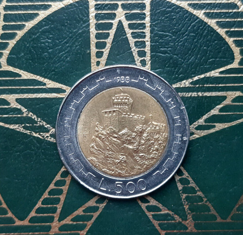 500 lire 1988 - ,