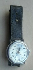 Orologio Watch Vintage Raketa Russia Cccp vetro macchiato cinturino UNTESTED 