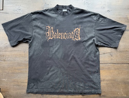 Shirt balenciaga heavy metal - t-shirt,