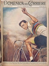LA DOMENICA DEL CORRIERE ANNATA 1960 COMPLETA COPPI KENNEDY OLIMPIADI