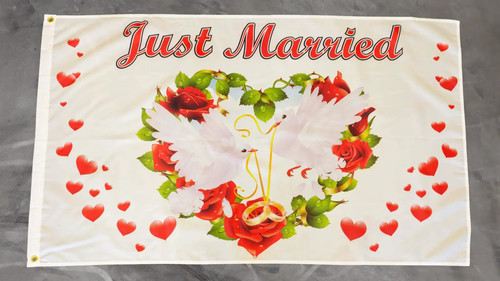 Bandiera matrimonio - bandiera,