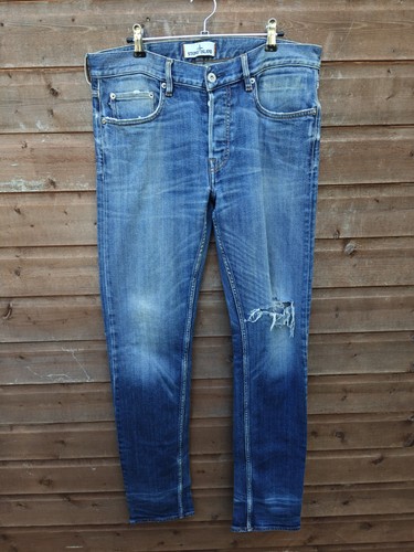 Jeans stone island blu denim - jeans,