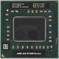 AMD A10-5750M Processore CPU quad-core 2,50 GHz AM57S0DEC44HL