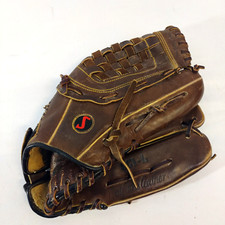 Guanto da baseball Spalding SCI-L Competition Series in pelle marrone olio lancio RH 13,5"