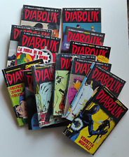 DIABOLIK LOTTO 13 FUMETTI VARIE EDIZIONI ALCUNI CON GADGET  - MAX