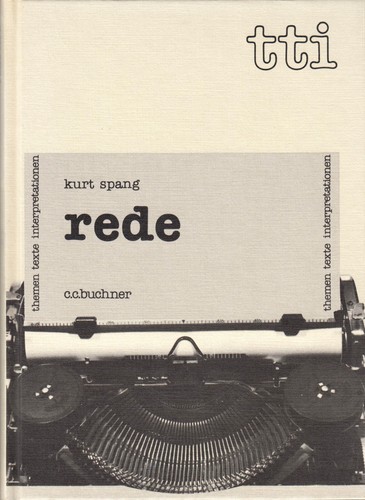 Spang kurt rede einführung - kurt;, [einführung