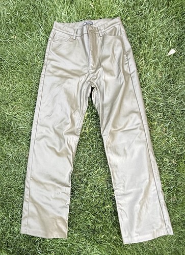Pantalone donna ecopelle - , zara