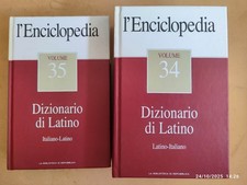 DIZIONARIO ITALIANO-LATINO e LATINO-ITALIANO 2 Vol. Le Monnier Repubblica 2004