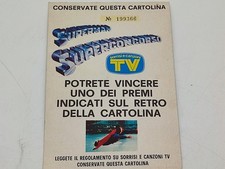 Cartolina Concorso Supeman