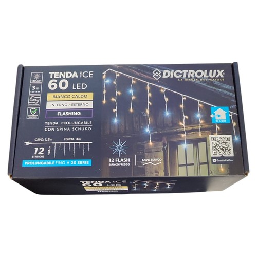 Tenda luminosa led bianco - led,