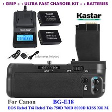 BG-E18 Grip, LP-E17 Battery