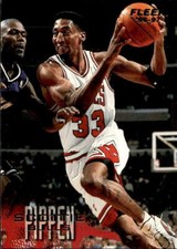 card NBA Scottie Pippen Fleer 96-97 #15 1996