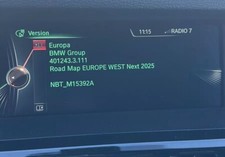 ORIGINAL BMW ROAD MAP EUROPE