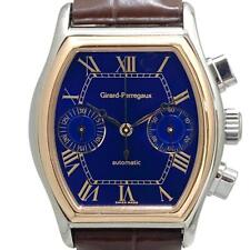 Girard Perregaux Richeville Chronograph 2750 Automatico Quadrante Blu Oro Ros...