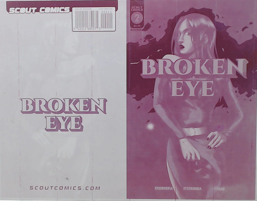 Broken eye copertina - #2,