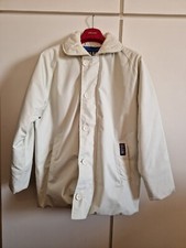 Giacca impermeabile donna ragazza bianca elegante firmato  SLAM tg. L