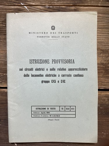 Istruzione provvisoria sui - provvisoria,