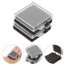  Scatole antistatiche in plastica trasparente da 4 pezzi per la conservazione di