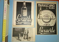 Pubblicità Maraschino e Sangue Morlacco (Zara) Luxardo 1941