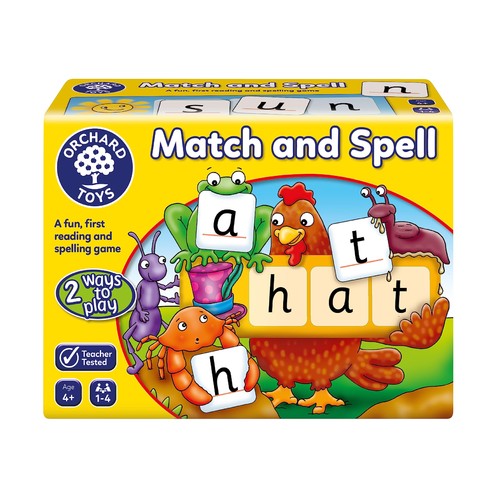 Match and spell game - game,