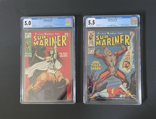 Marvel submariner cgc - submariner, 5.0