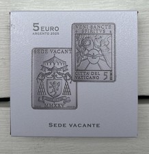 5 Euro Argento Vaticano Sede
