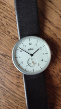 orologio BRAUN BN0024WHBKG / piccoli secondi