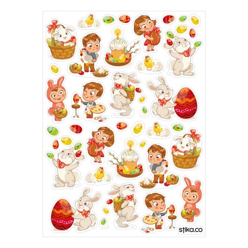 Felice uova pasqua - uova, di