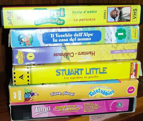 Vhs vari collezione pippi - vari,