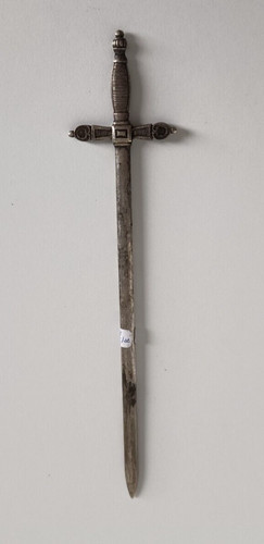 Tagliacarte antico metallo - in,