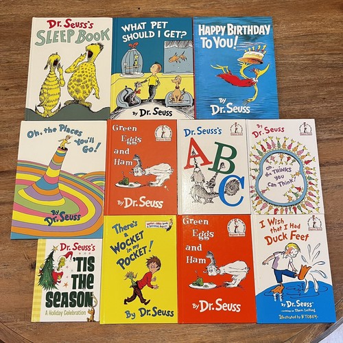 Seuss lot 11 hardback - lot,