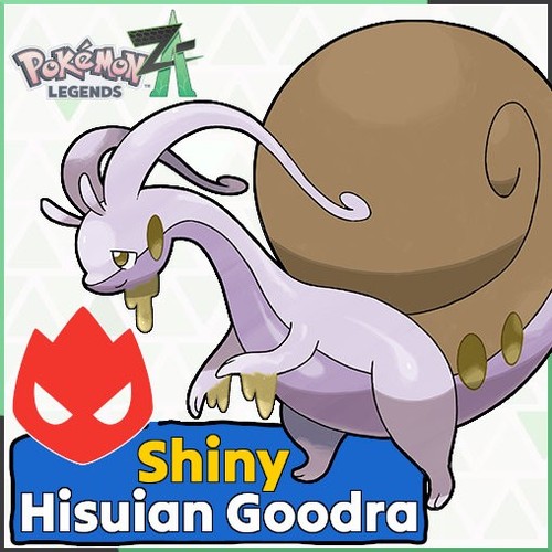 Shiny alpha hisuian goodra - goodra, lv