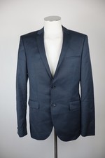 HUGO BOSS GIACCA BLAZER LANA UOMO TG 46 MAN WOOL JACKET CASUAL VINTAGE 2 BOTTONI