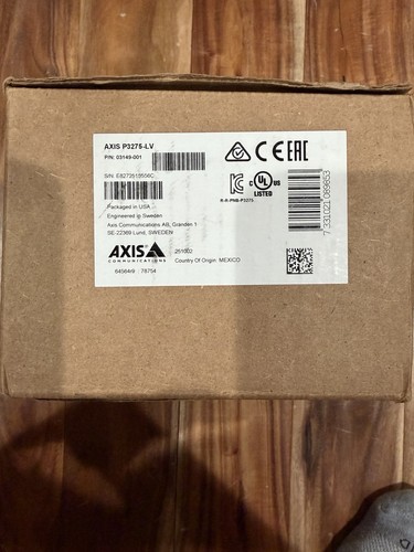 Telecamera axis p3275 - p3275,