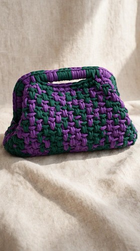 Pochette donna uncinetto - pochette,