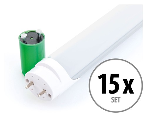 15x tubo led lunghezza - 15x,