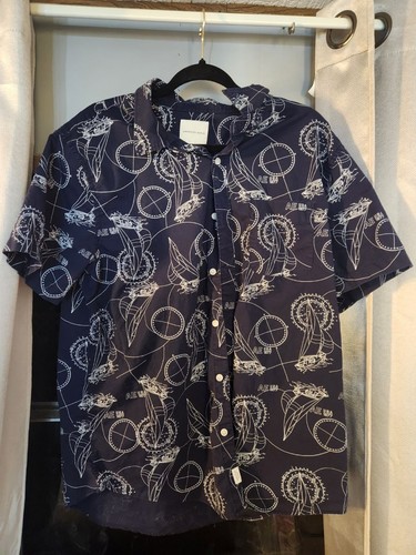 Camicia blu cotone - , american