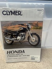 CLYMER Physical Book for Honda