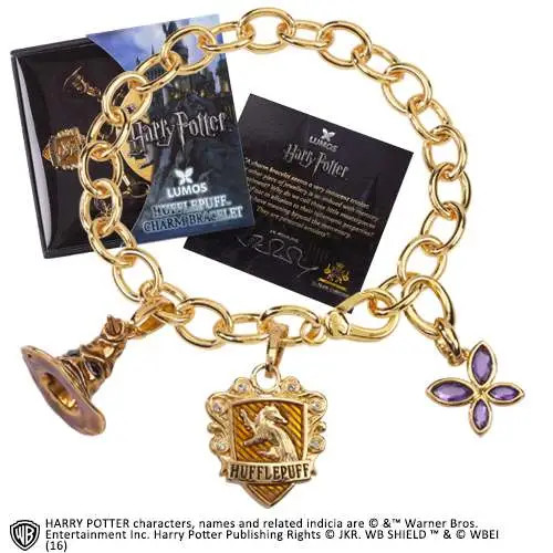 Bracciale lumos hufflepuff - bracciale,
