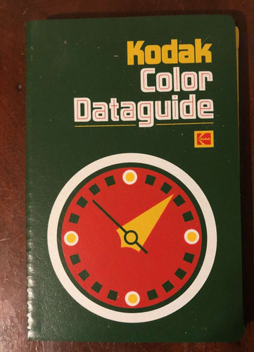 Guida dati colori kodak 1975 - guida,