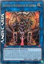 SHOGUN DA BATTAGLIA DEI SEI SAMURAI • (Battle Six) • Rara Oro • MGED IT143 • Unl