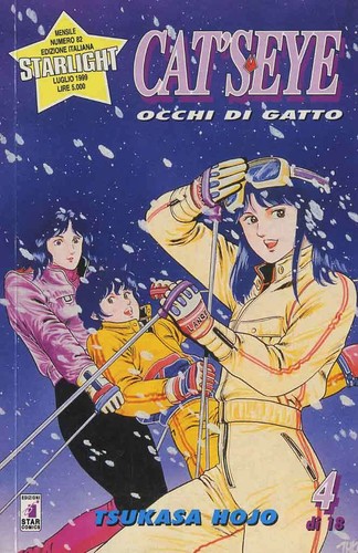 Manga star comics cat eye - comics,
