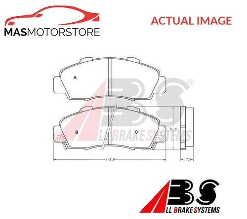 Set pastiglie freno - pastiglie,